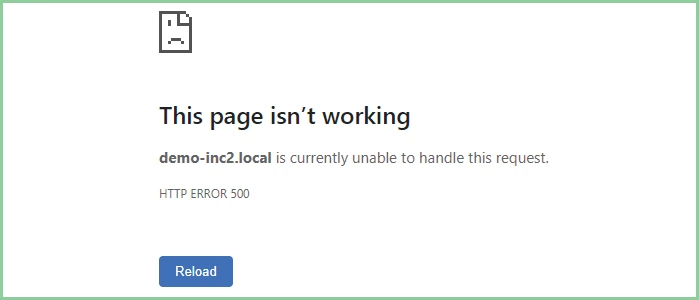 خطأ 500 Internal Server Error على NGINEX